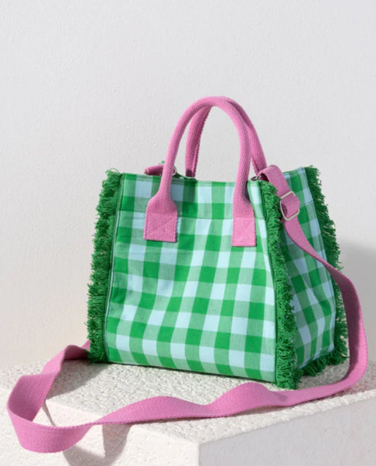 Pink & Green Mini Tote