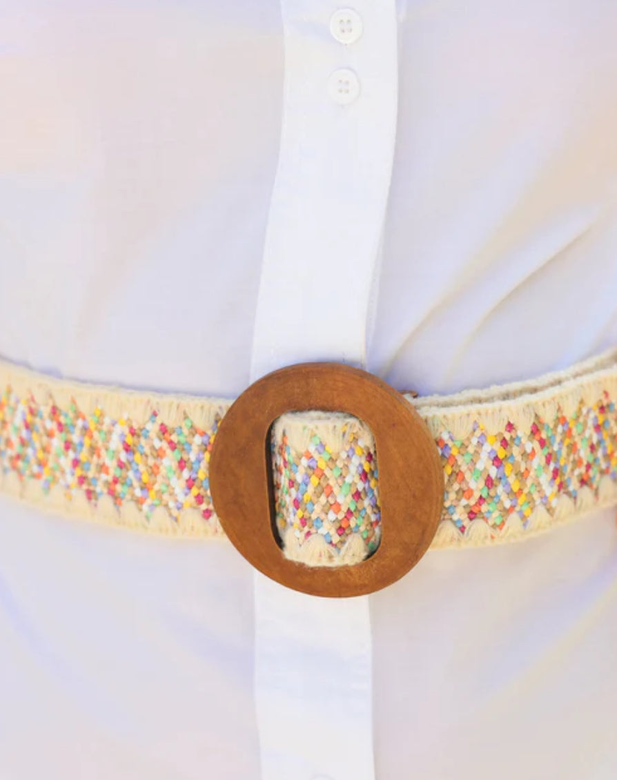 Colorful Woven Belt