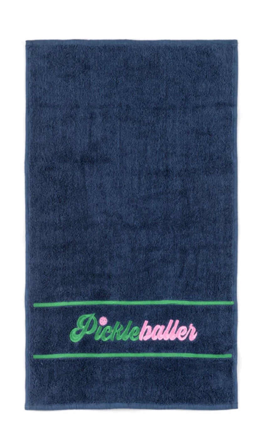 Navy Pickleball Towel