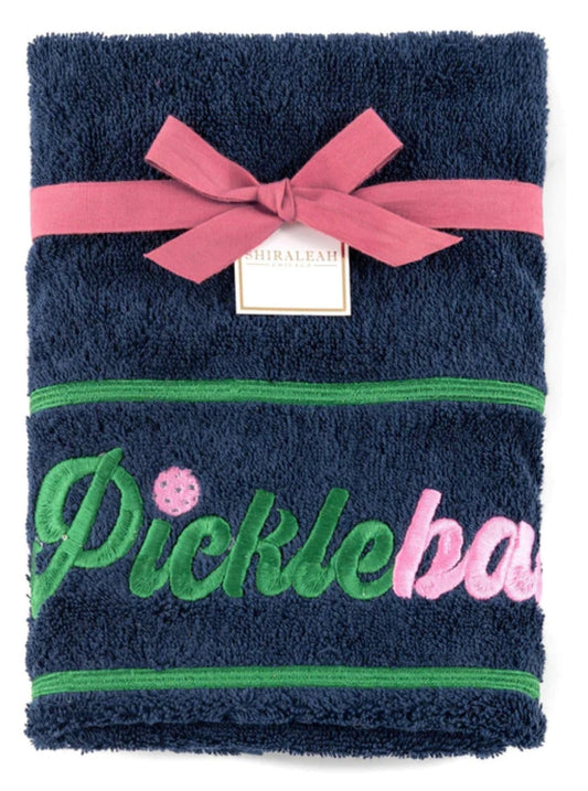 Navy Pickleball Towel